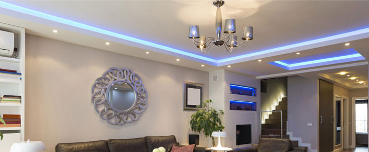 Ceiling Lights Highest Quality Downlights Direct - Ceiling Spotlights For Living Room Installation