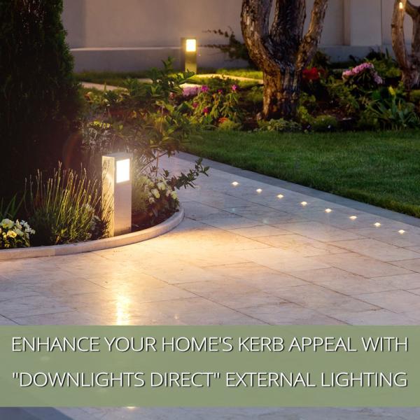 Enhance Your Home's Kerb Appeal with "Downlights Direct" External Lighting