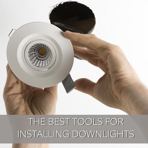 Best Tools To Use When Installing Downlights In Your Ceiling - How To Put In Spotlights A Ceiling