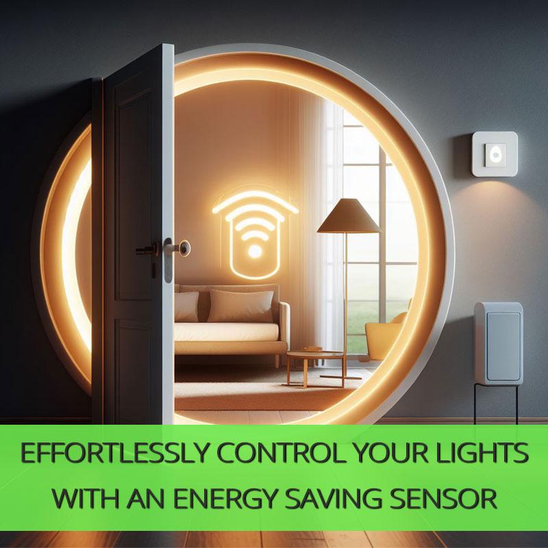 Effortlessly Control your Lights with an Energy Saving Sensor