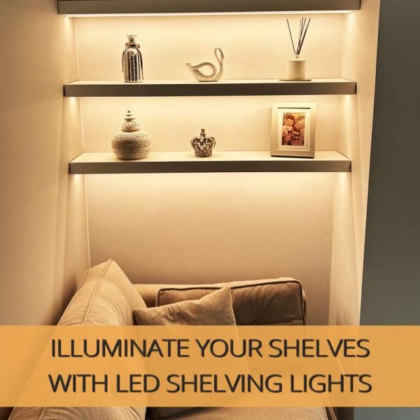 Illuminate Your Shelves with LED Shelving Lights