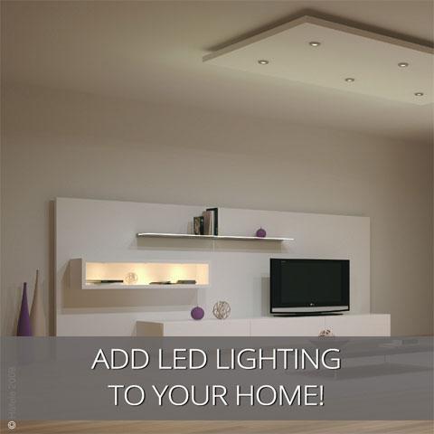 Use LED Ceiling Lights To Enhance Your Rooms