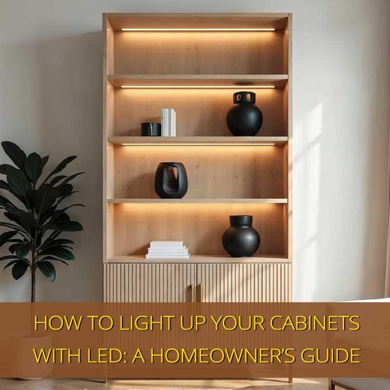 How to Light Up Your Cabinets with LED: A Homeowner’s Guide