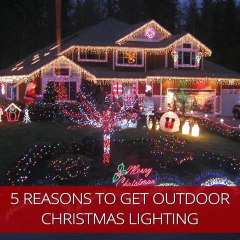 Five Reasons to Get Outdoor Lighting this Christmas