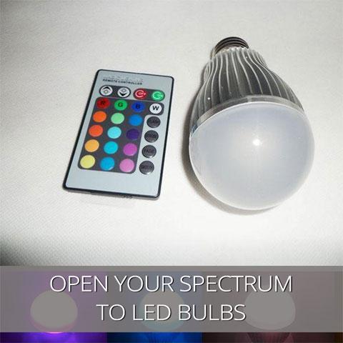 Open Your Spectrum To LED Bulbs